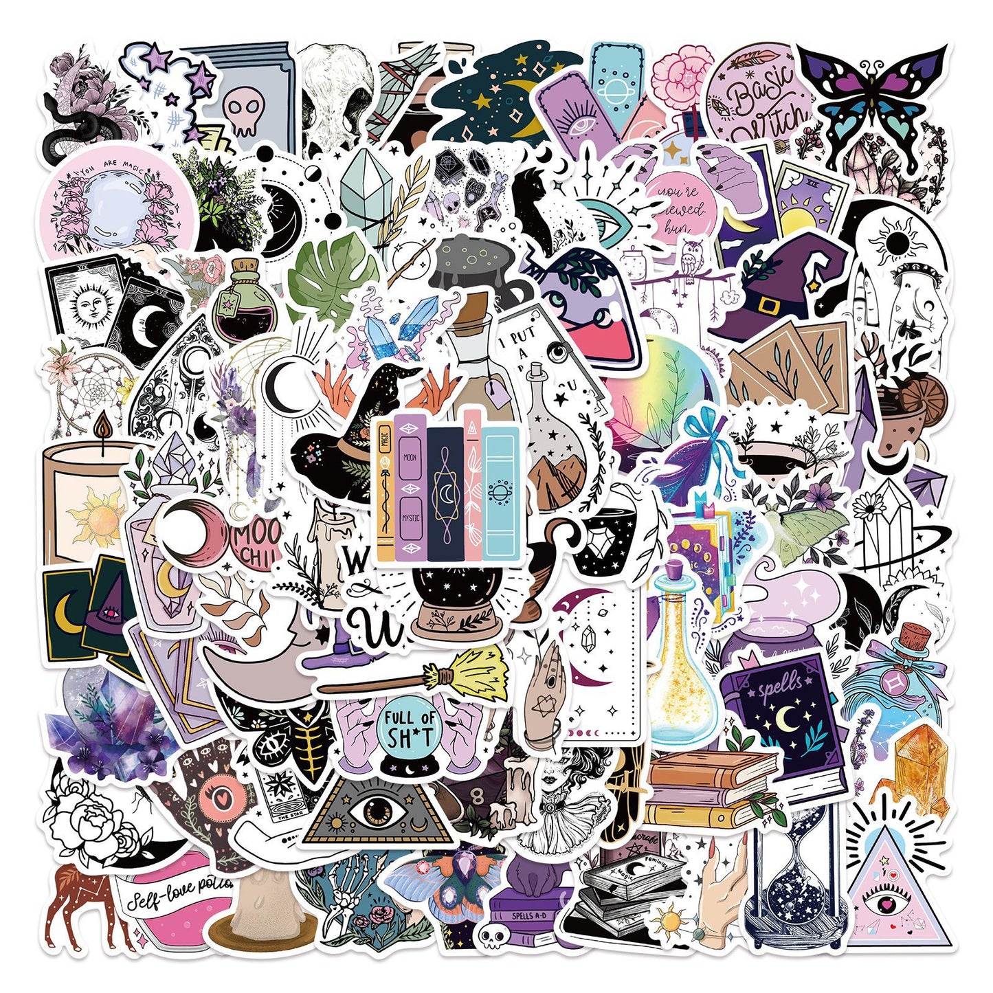 Witch Sticker Set (100pcs)