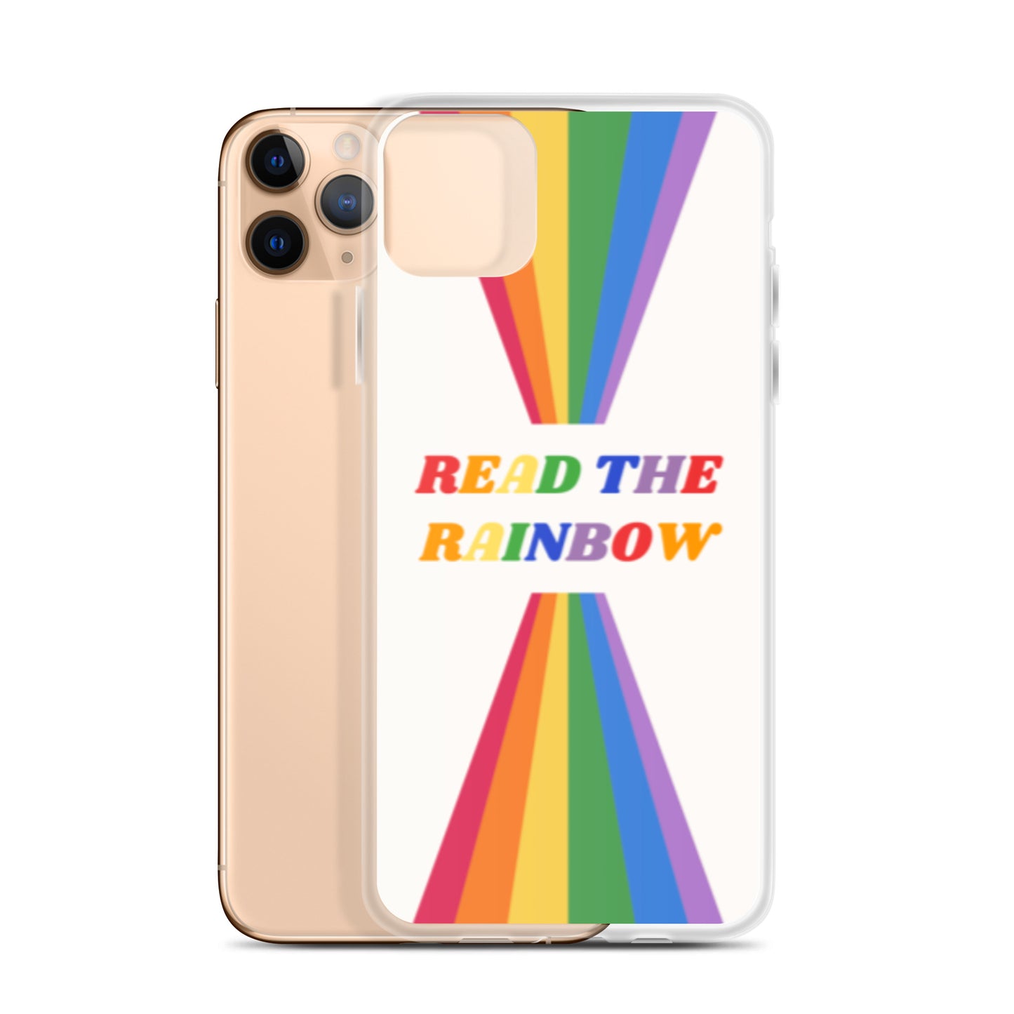 Read the Rainbow Clear Case for iPhone®