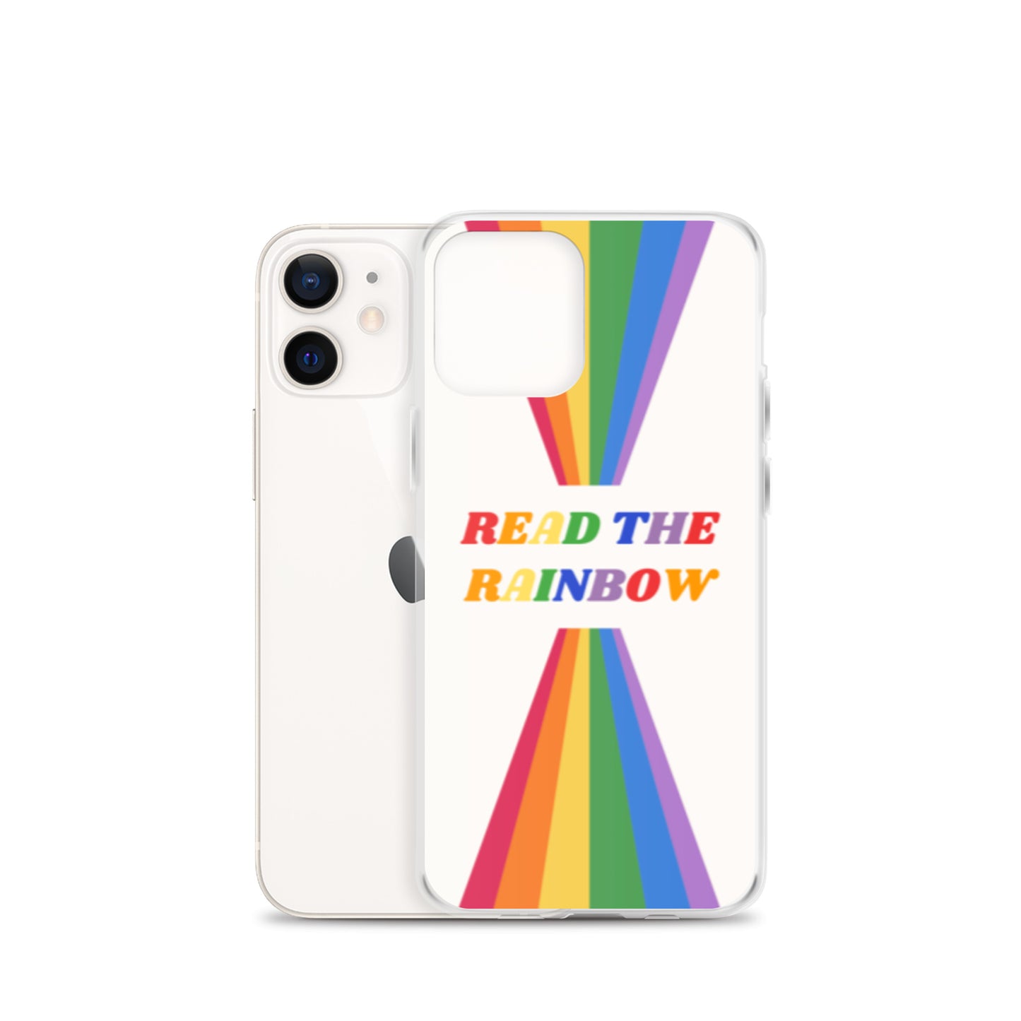 Read the Rainbow Clear Case for iPhone®