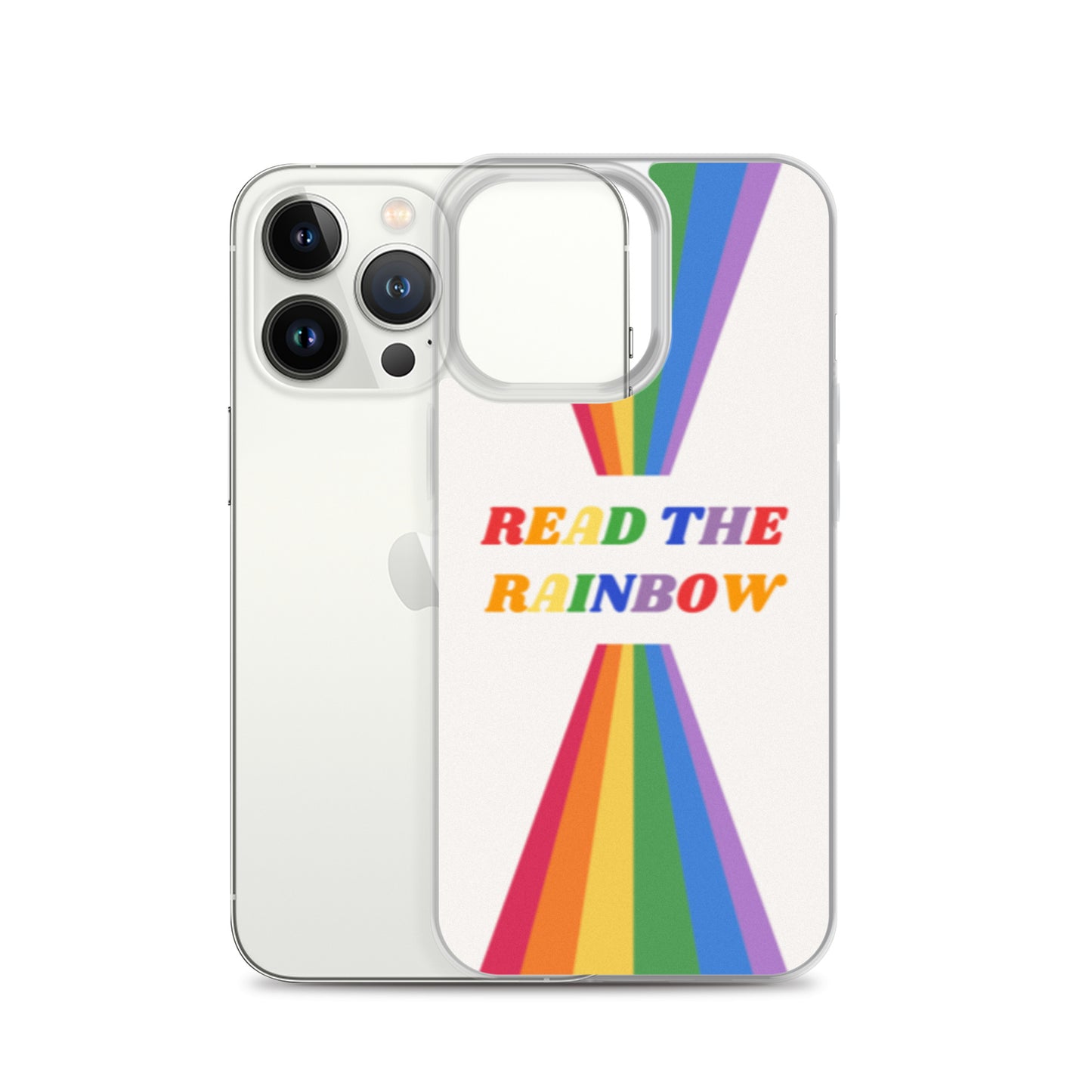 Read the Rainbow Clear Case for iPhone®