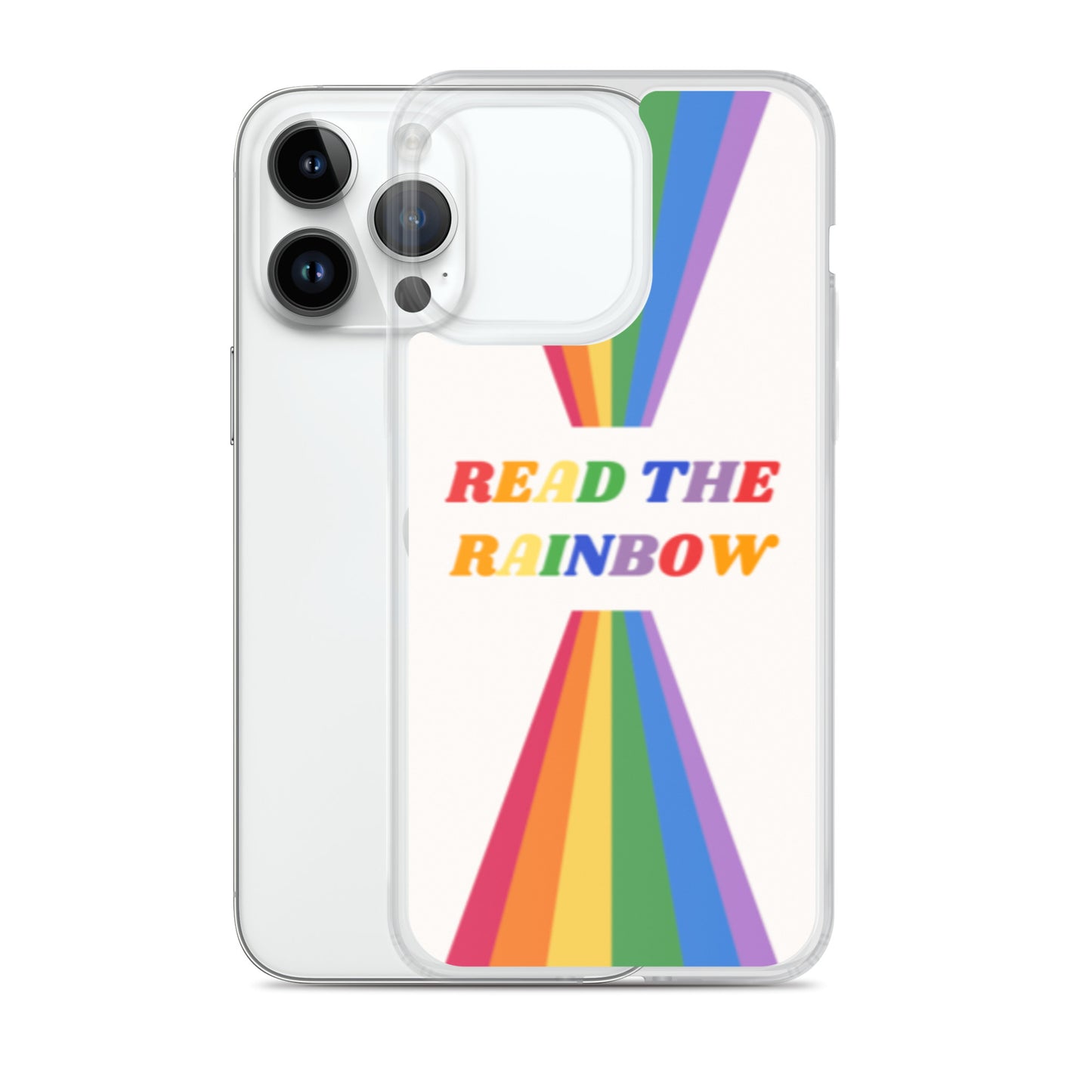 Read the Rainbow Clear Case for iPhone®