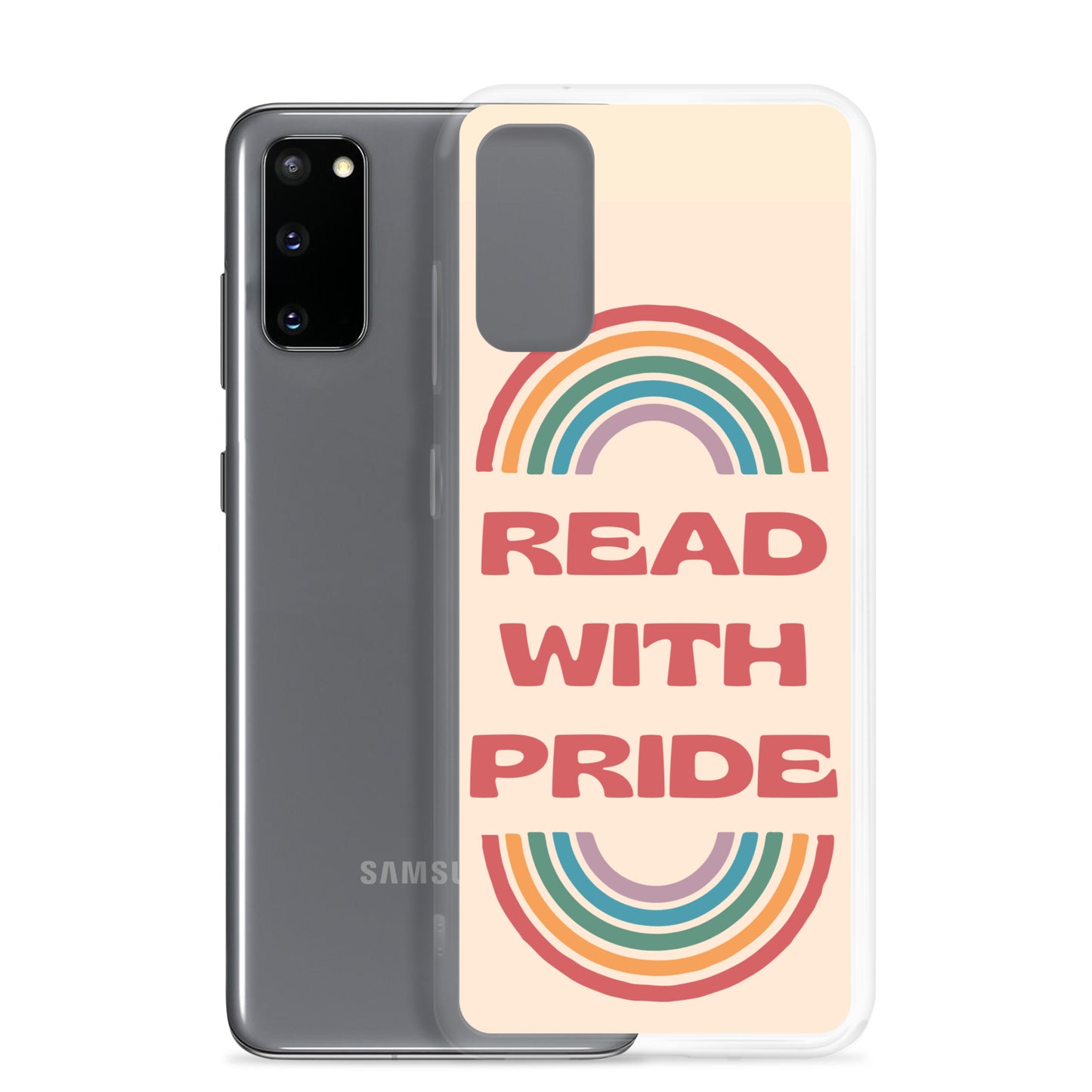 Read With Pride Clear Case for Samsung®