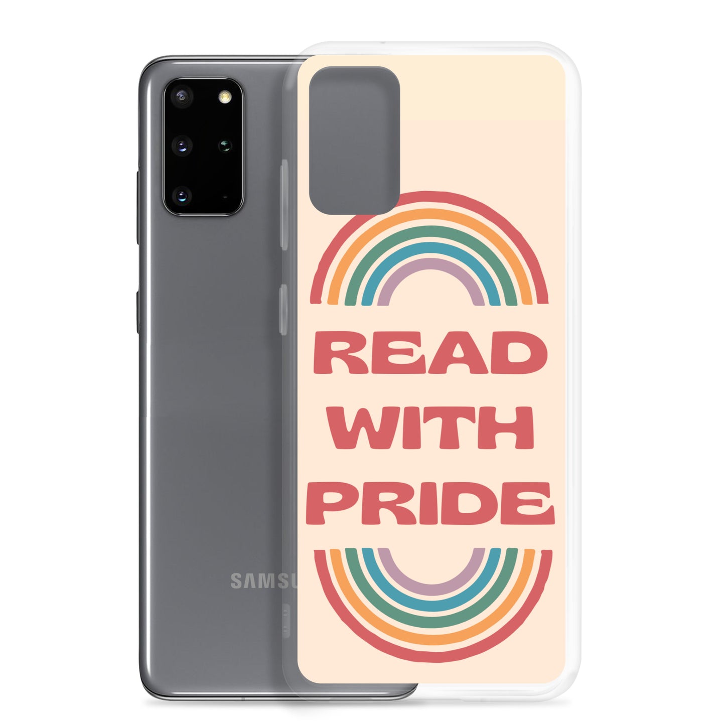 Read With Pride Clear Case for Samsung®
