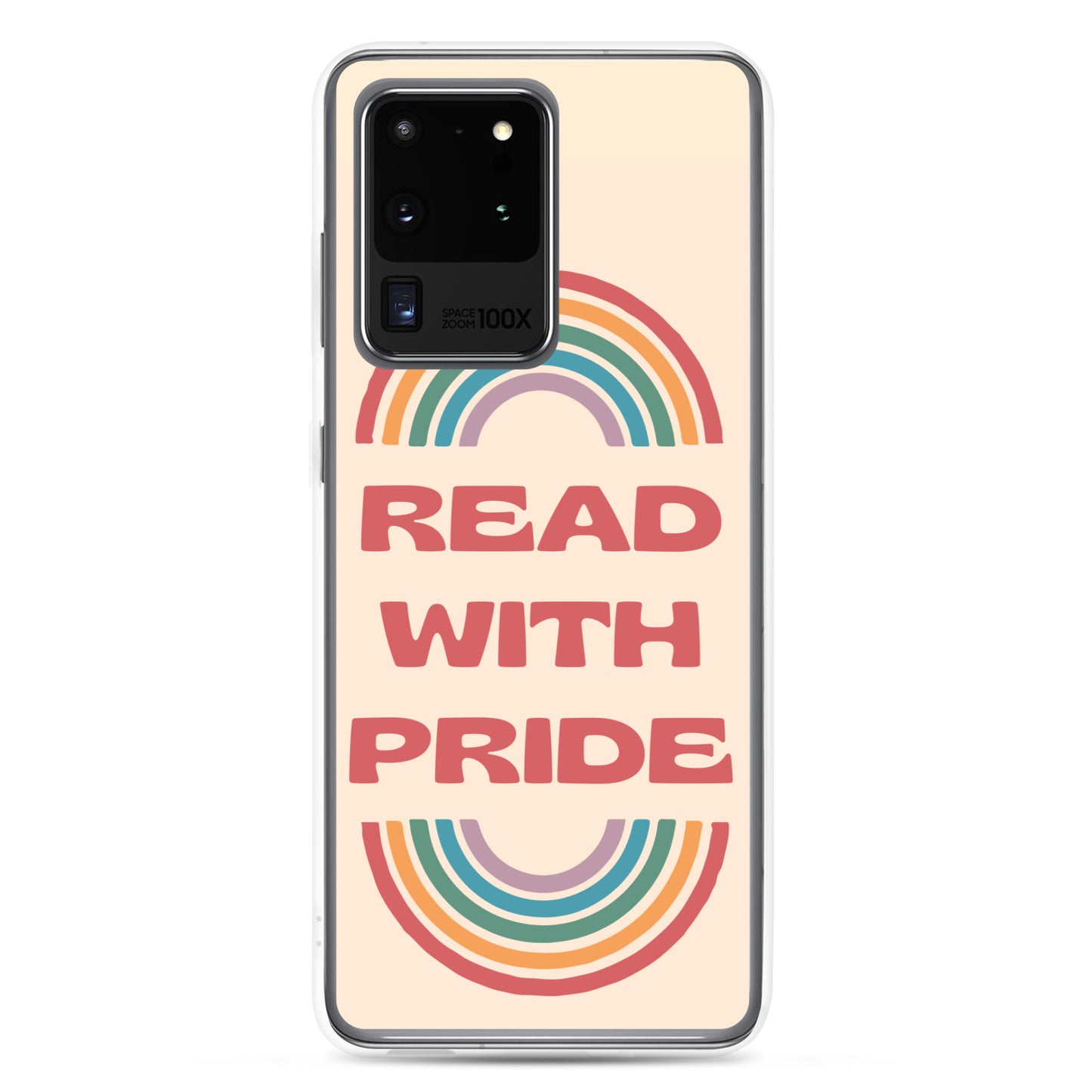 Read With Pride Clear Case for Samsung®