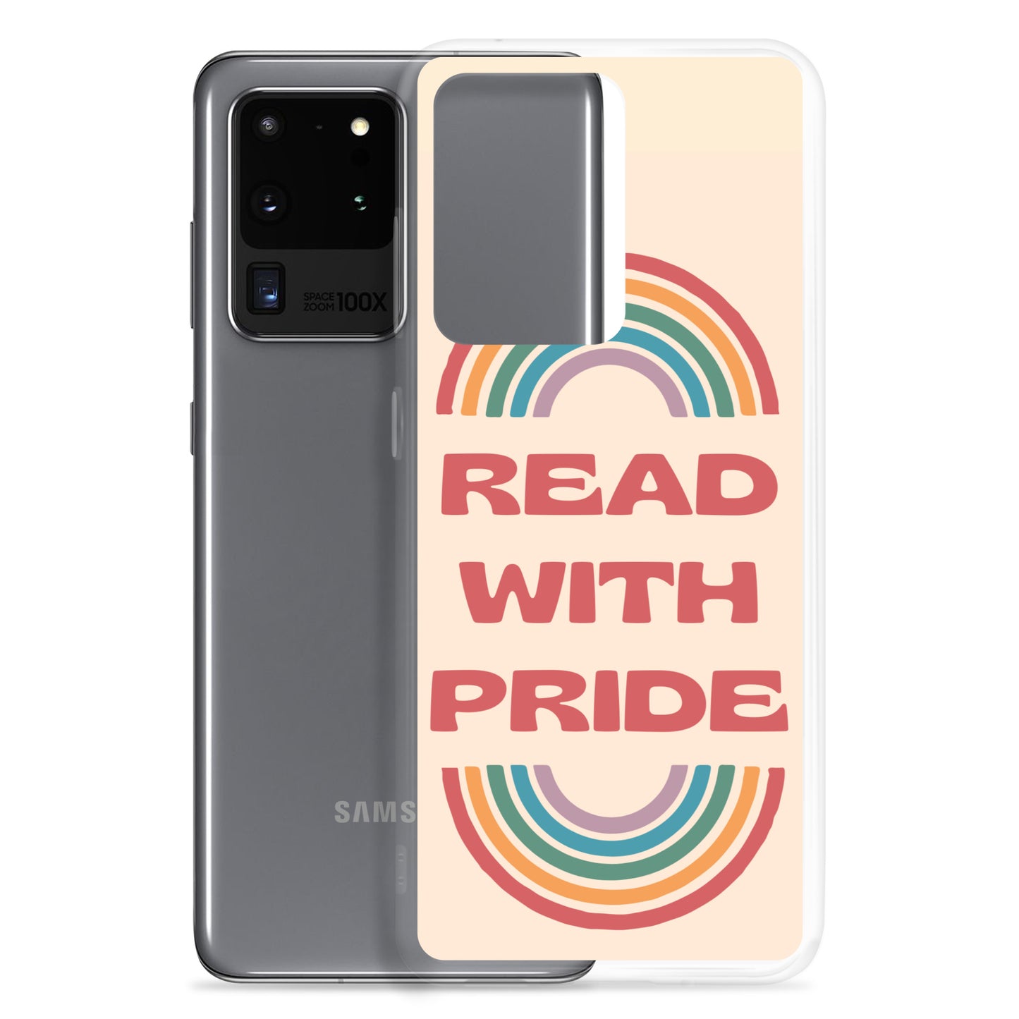 Read With Pride Clear Case for Samsung®