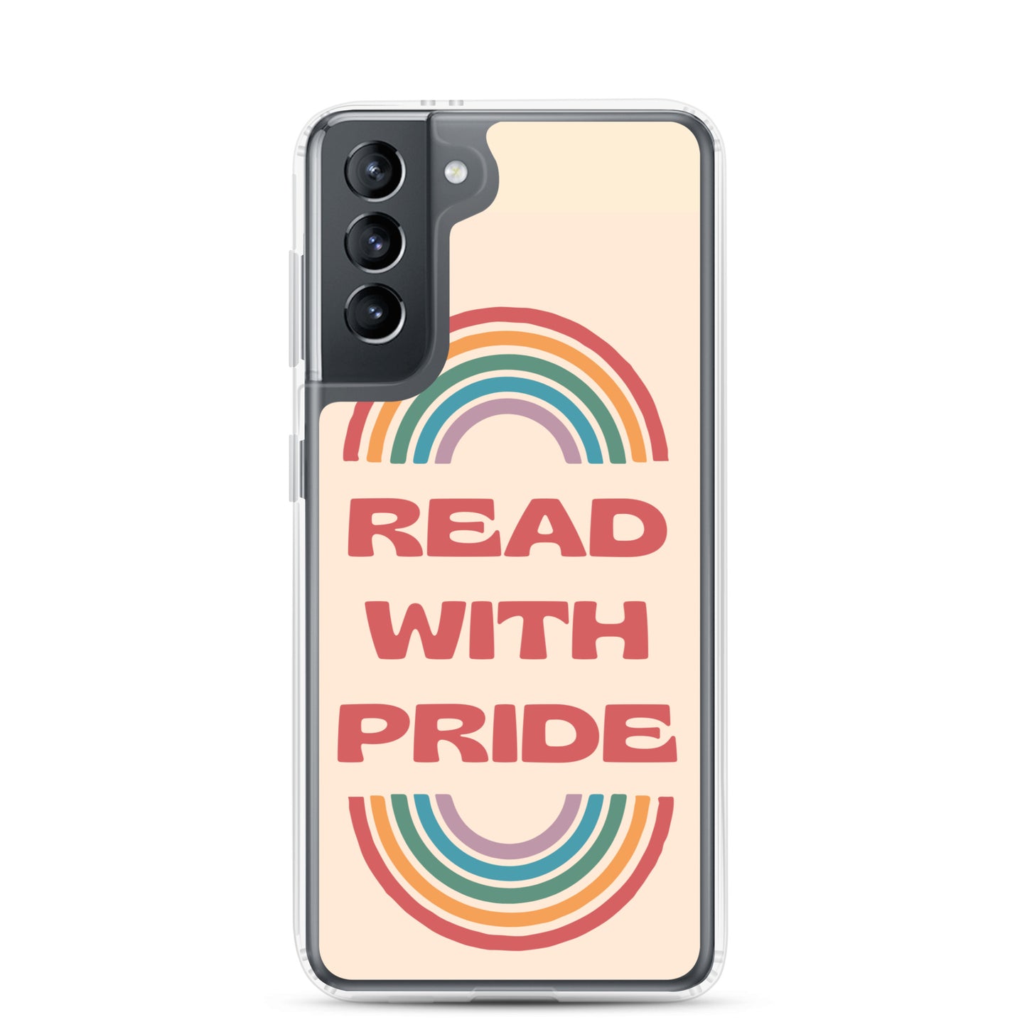 Read With Pride Clear Case for Samsung®