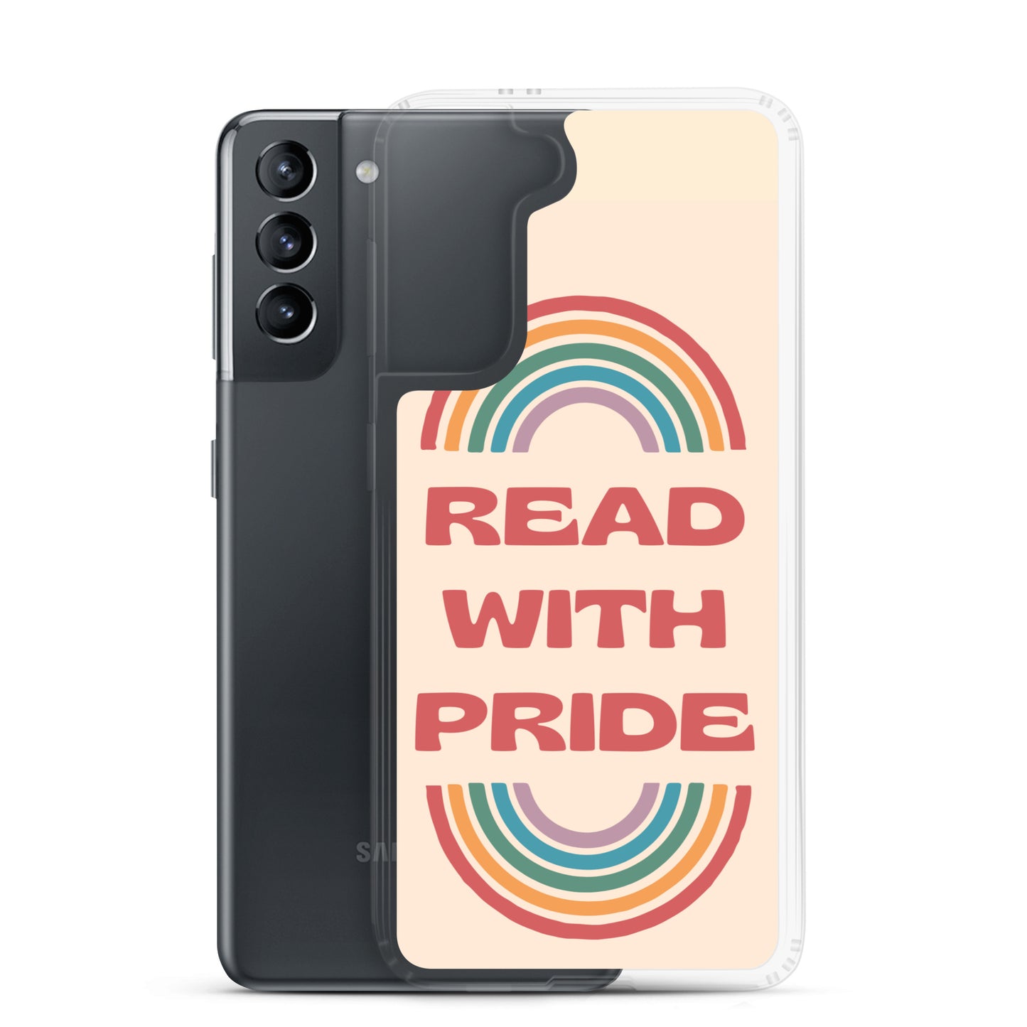 Read With Pride Clear Case for Samsung®