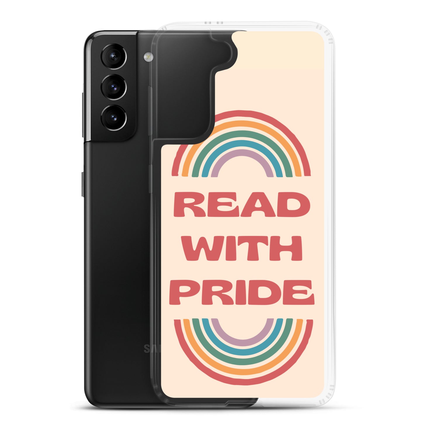 Read With Pride Clear Case for Samsung®