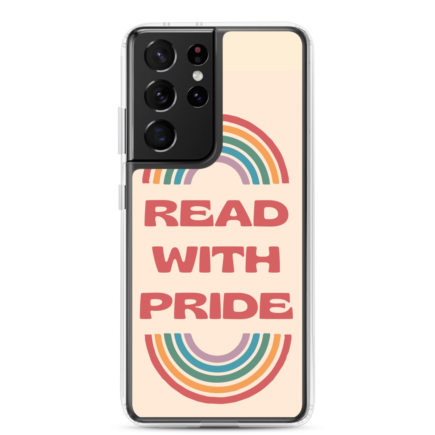 Read With Pride Clear Case for Samsung®