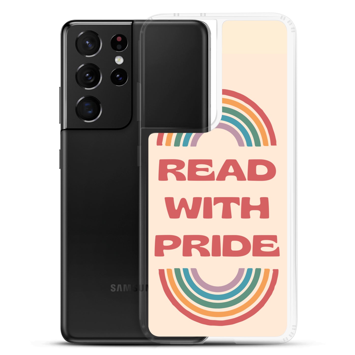 Read With Pride Clear Case for Samsung®