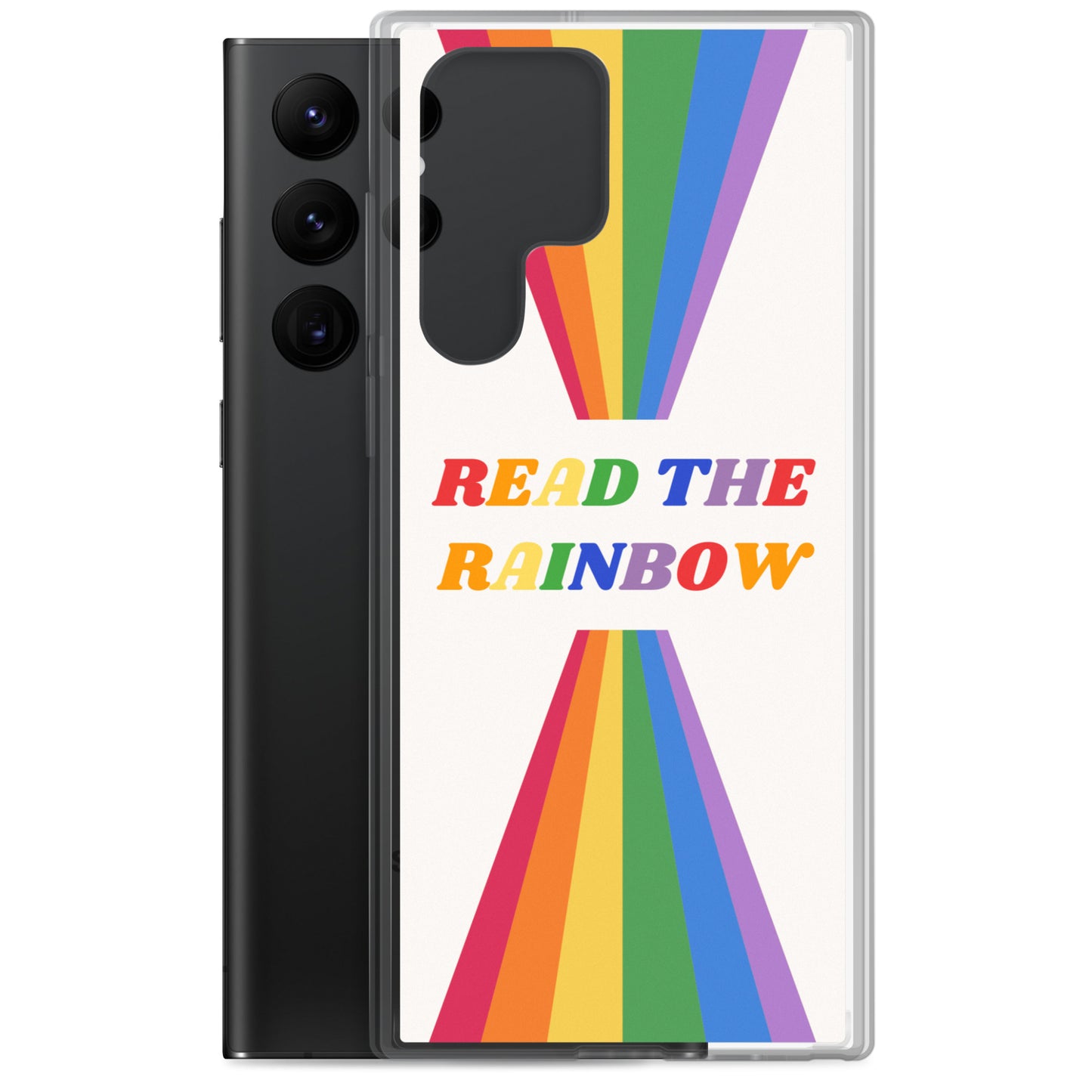 Read the Rainbow Clear Case for Samsung®