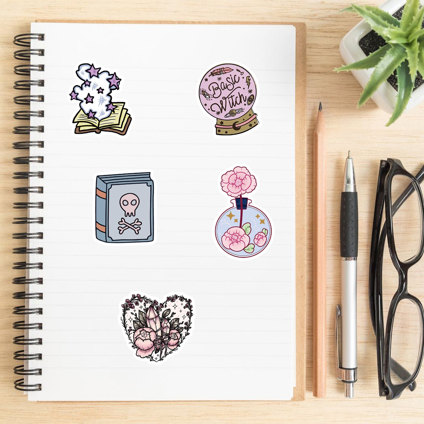 Witch Sticker Set (100pcs)