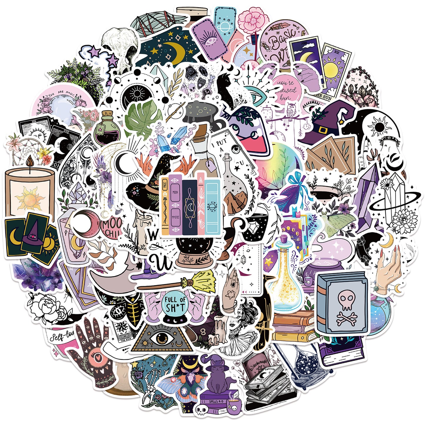 Witch Sticker Set (100pcs)