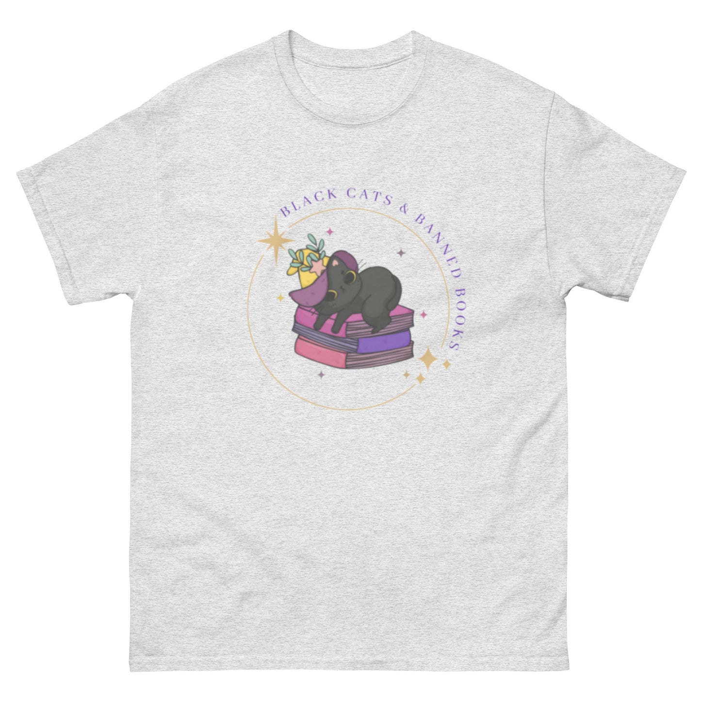 Black Cats & Banned Books Men's Classic Tee