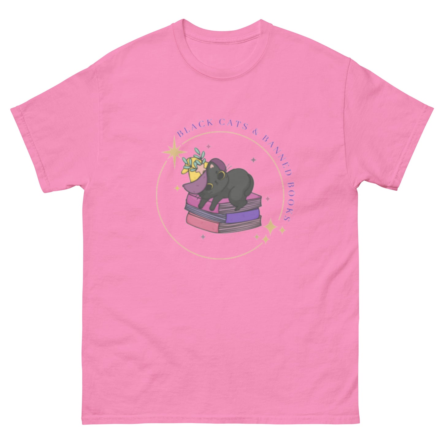 Black Cats & Banned Books Men's Classic Tee