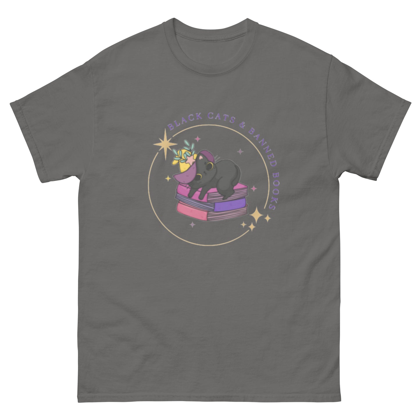 Black Cats & Banned Books Men's Classic Tee