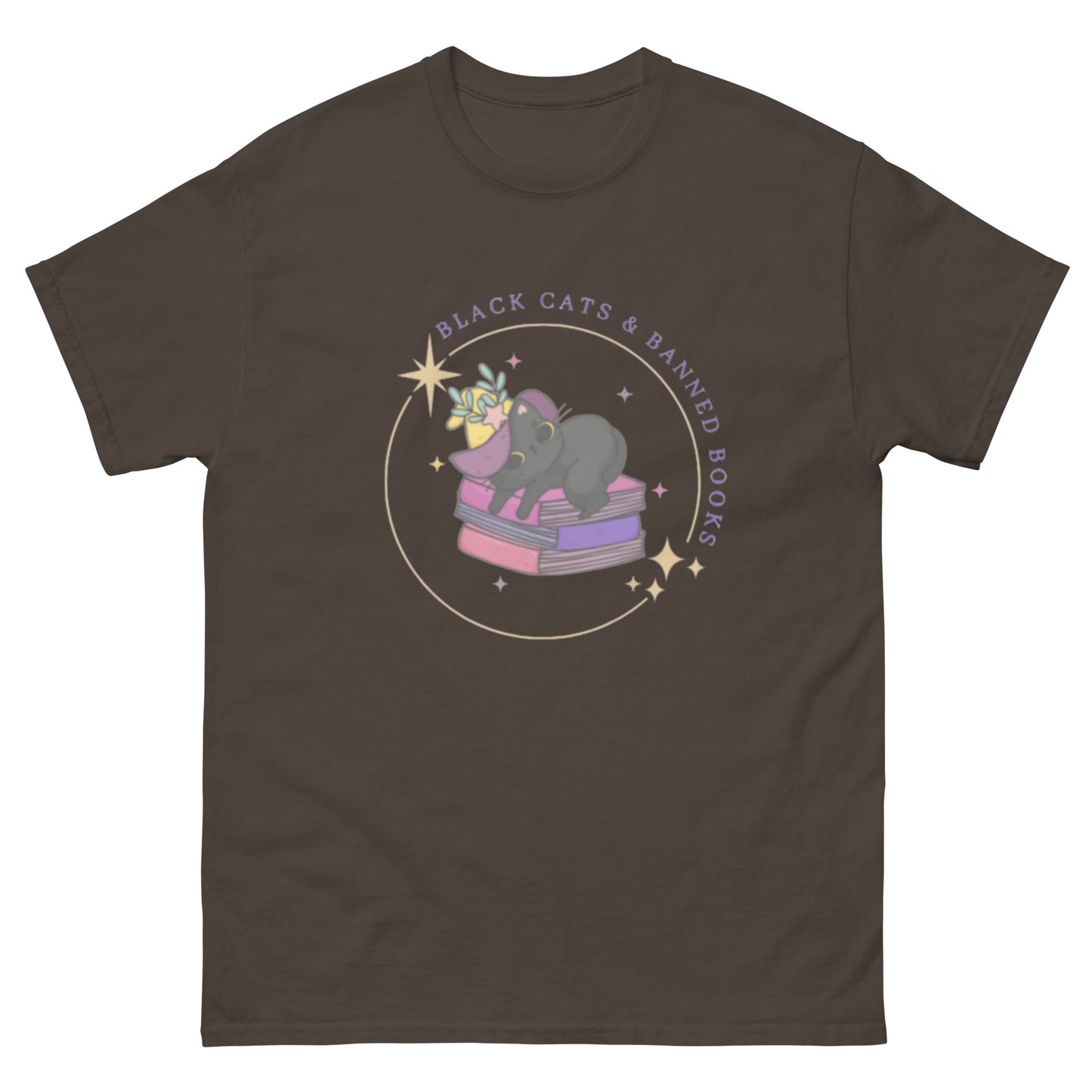 Black Cats & Banned Books Men's Classic Tee