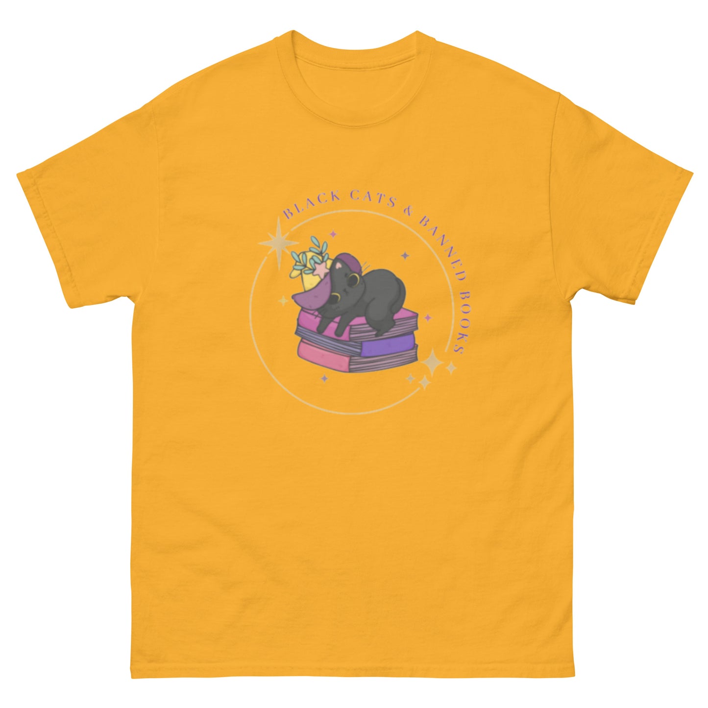 Black Cats & Banned Books Men's Classic Tee