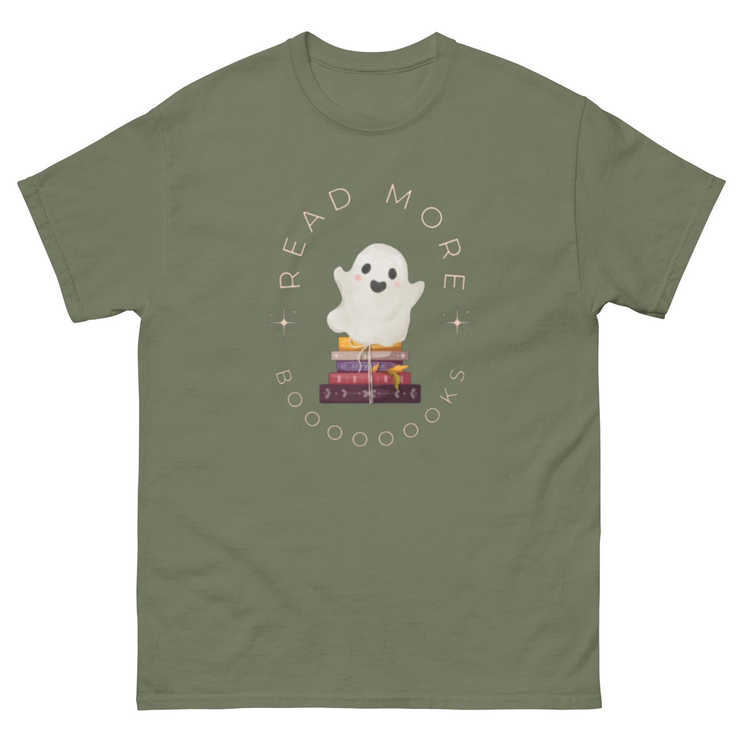 Read More Books-Book Stack-Men's Classic Tee