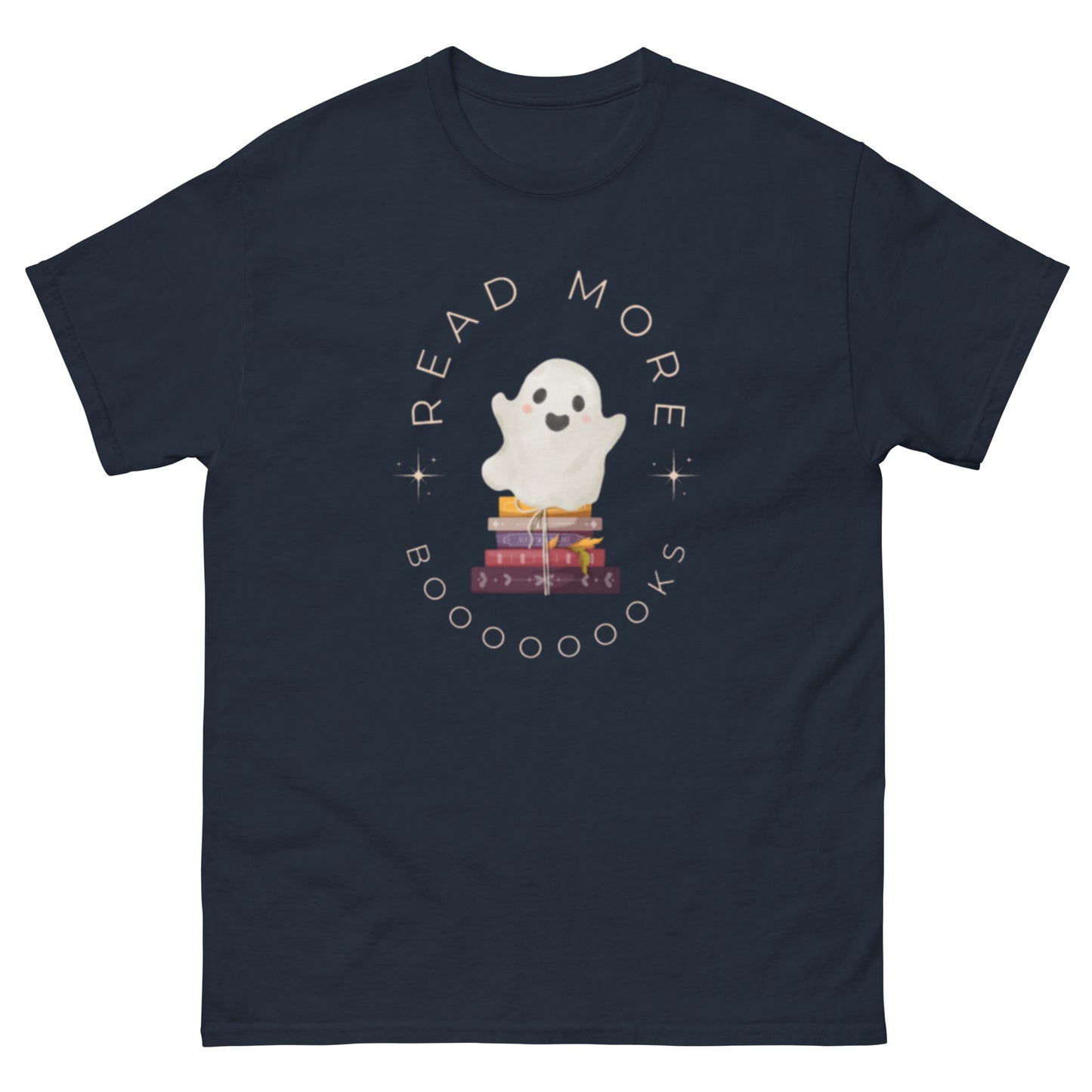 Read More Books-Book Stack-Men's Classic Tee