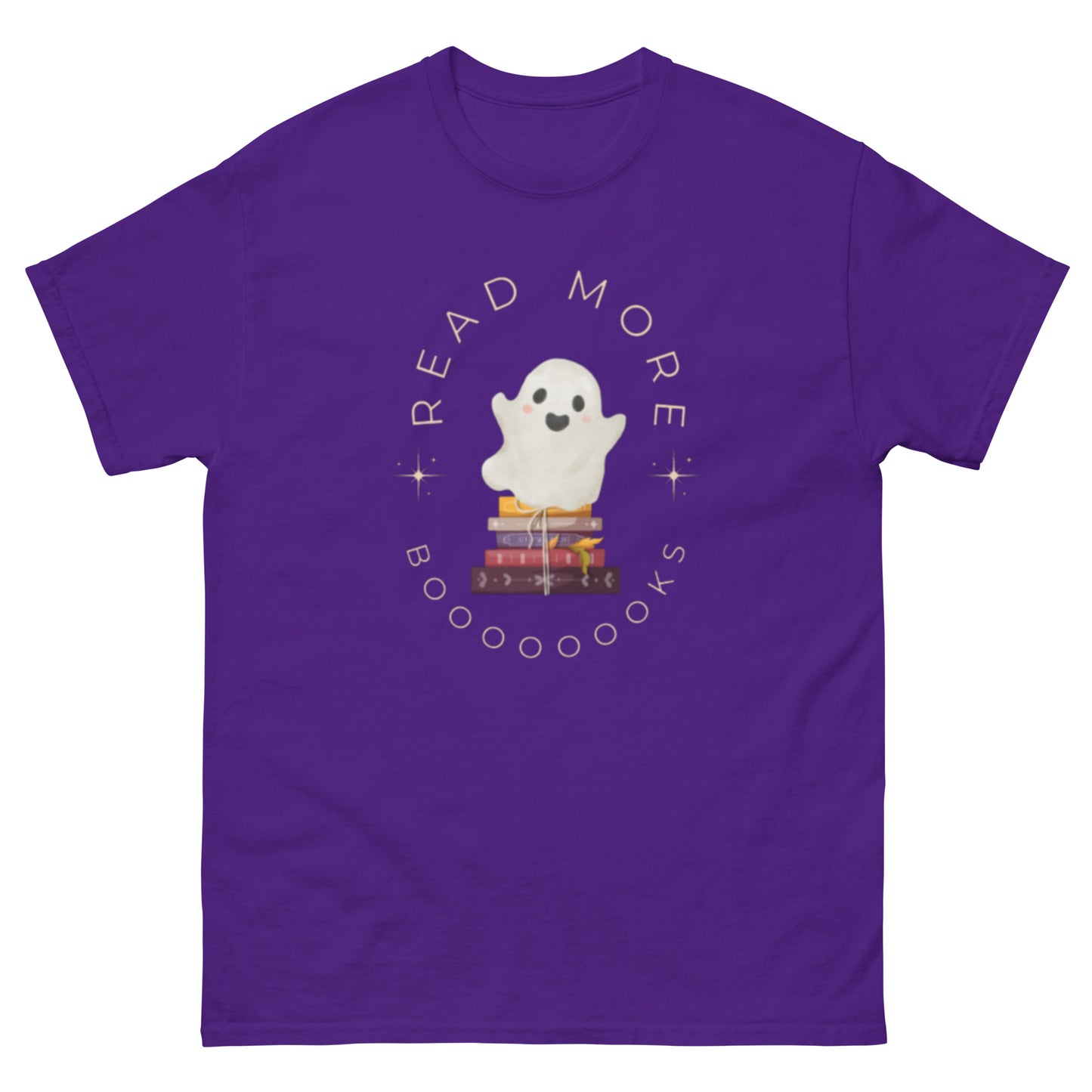 Read More Books-Book Stack-Men's Classic Tee