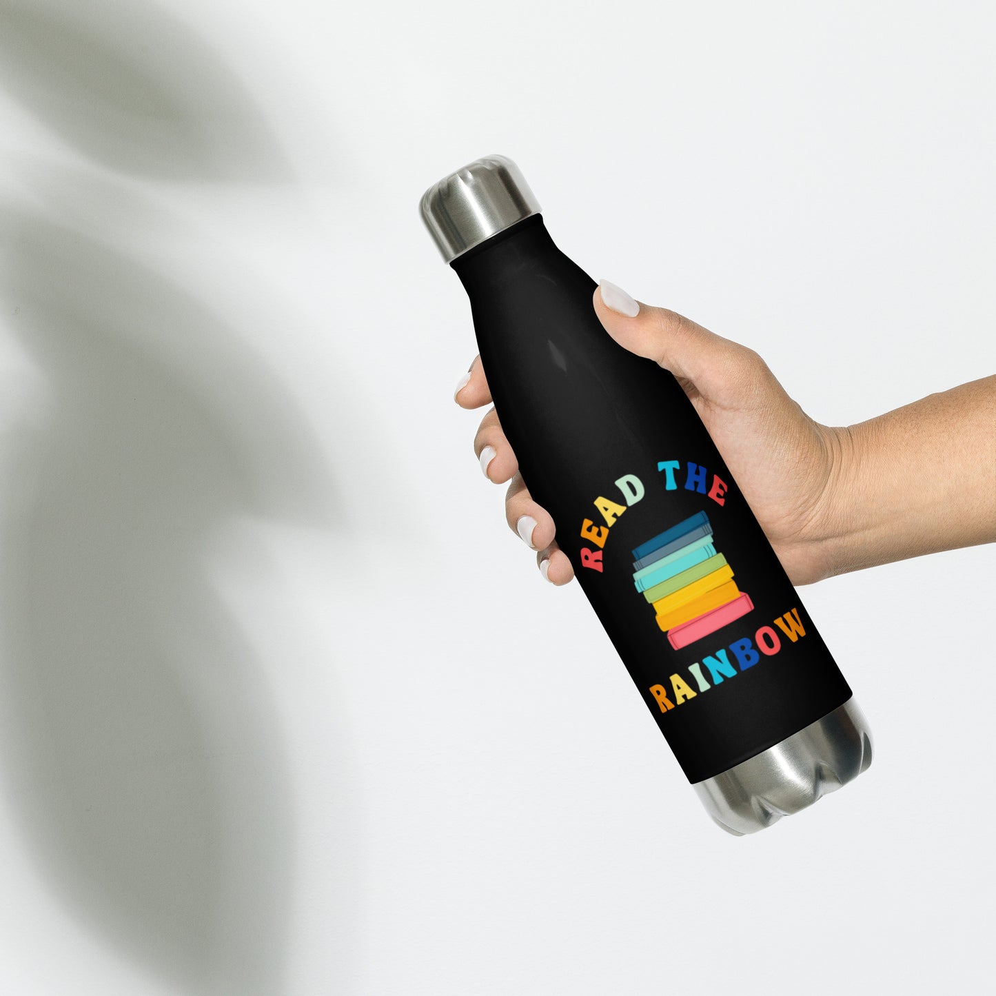 Read the Rainbow Stainless Steel Water Bottle