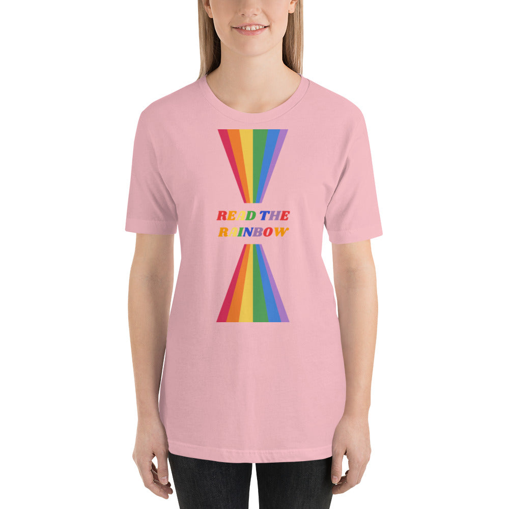 Read The Rainbow (Words) Unisex T-Shirt