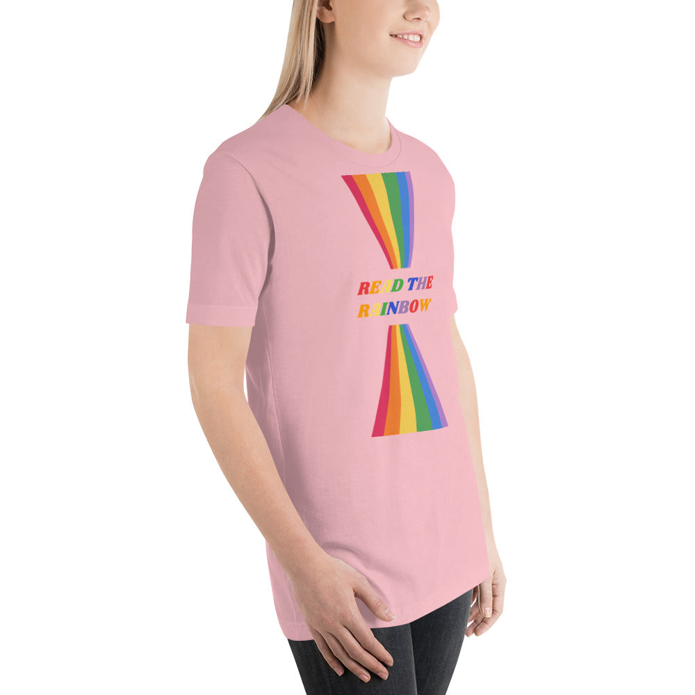 Read The Rainbow (Words) Unisex T-Shirt