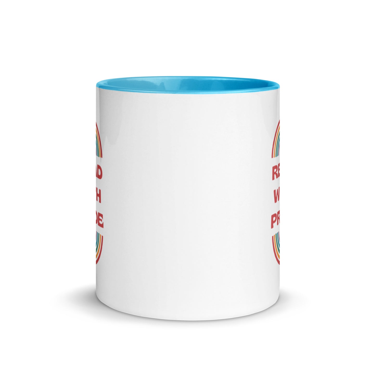 Read With Pride (Retro) Mug with Color Inside