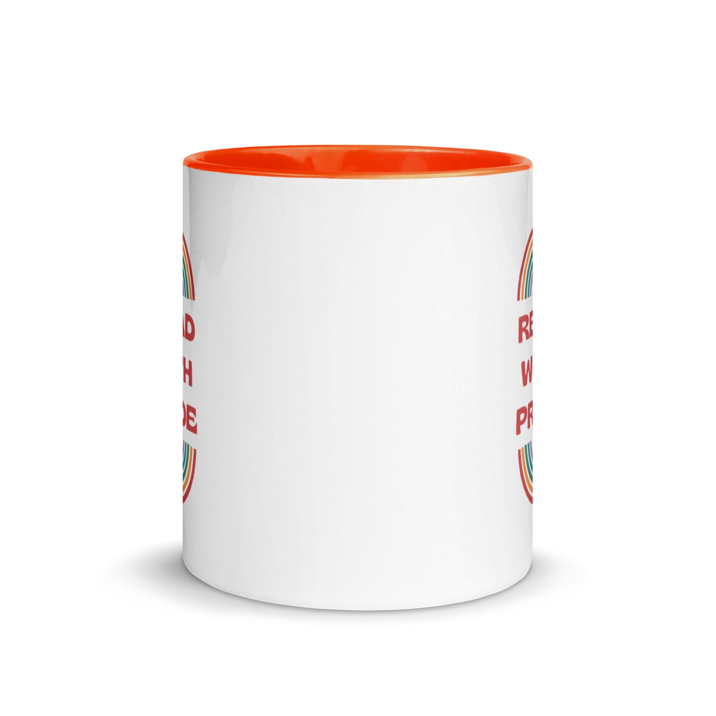 Read With Pride (Retro) Mug with Color Inside