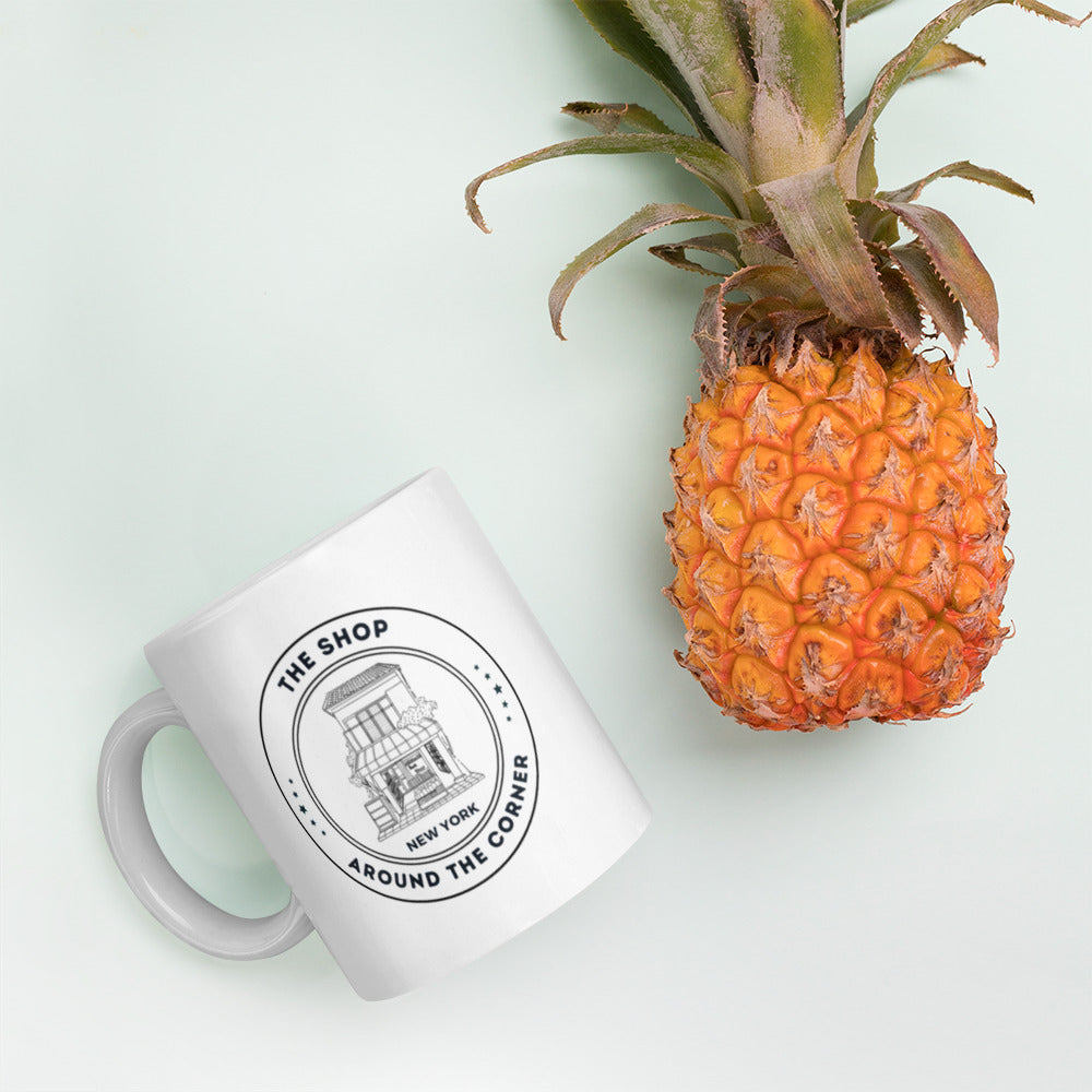 The Shop Around the Corner White Glossy Mug