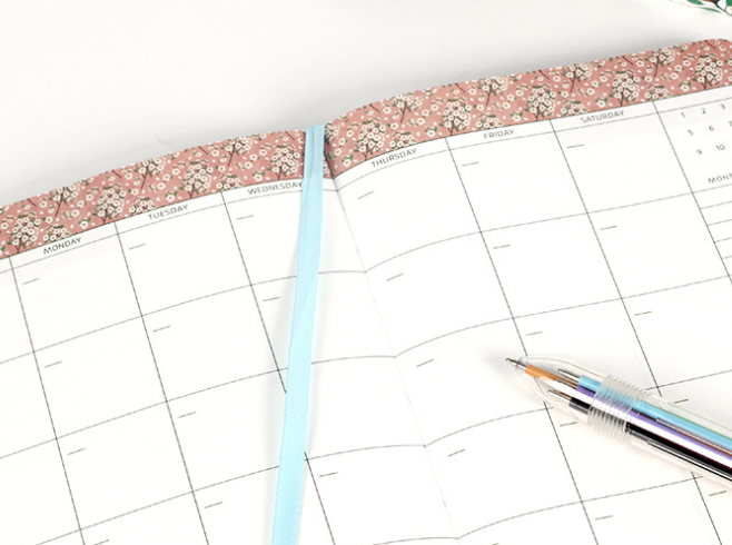 Flowery Notebook - The Spinster Librarian Shop