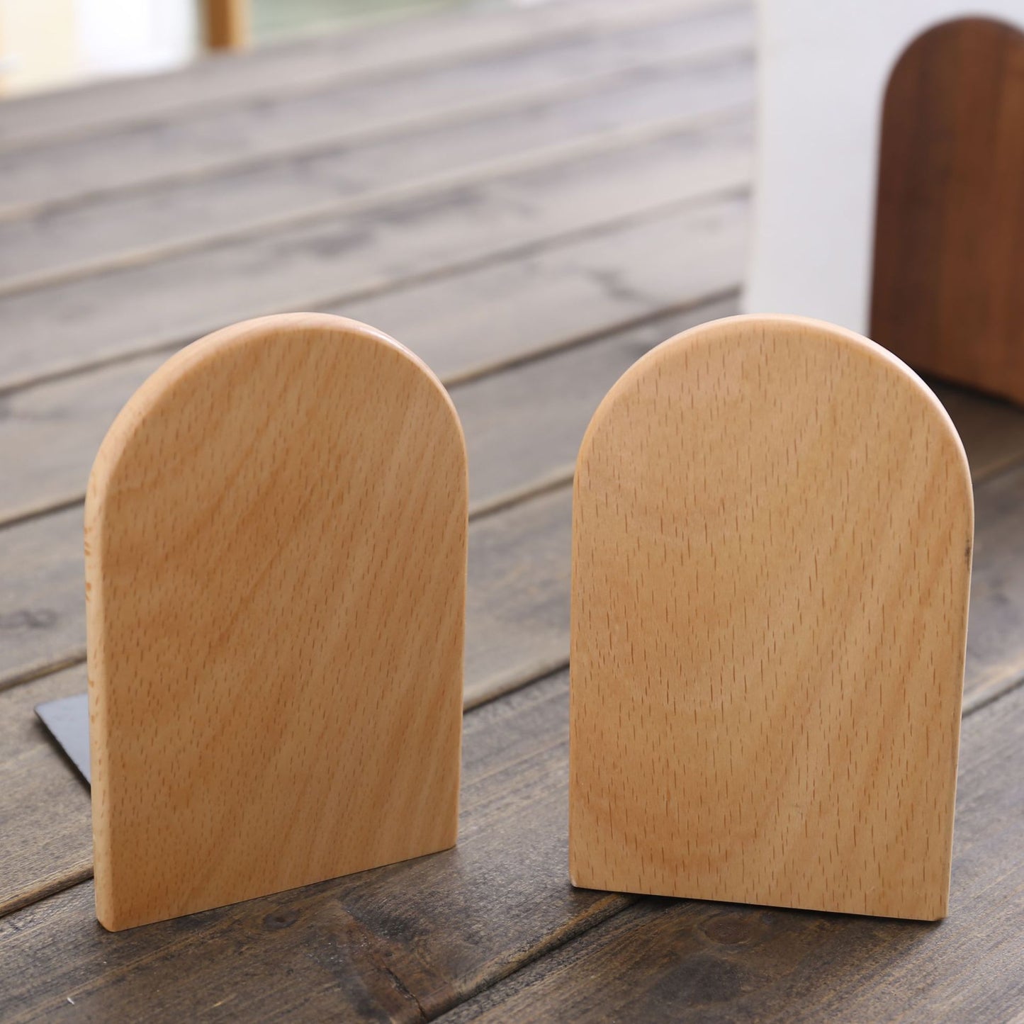 Bookends-Beech/Black Walnut - The Spinster Librarian Shop