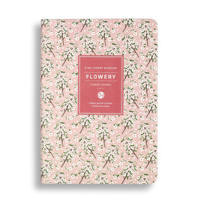 Flowery Notebook - The Spinster Librarian Shop