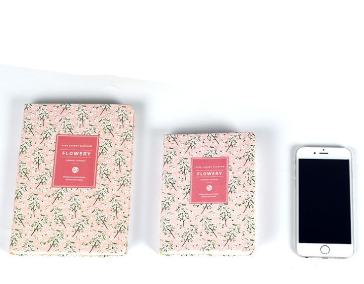 Flowery Notebook - The Spinster Librarian Shop