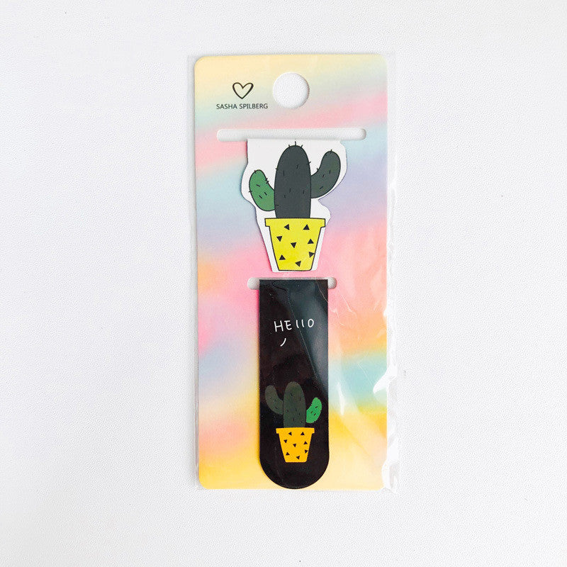 Magnetic Bookmark-Cactus - The Spinster Librarian Shop