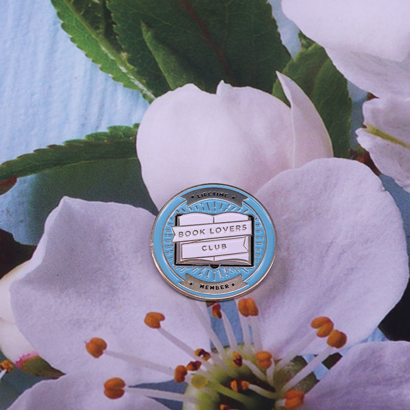 Book Lovers Club Pin - The Spinster Librarian Shop