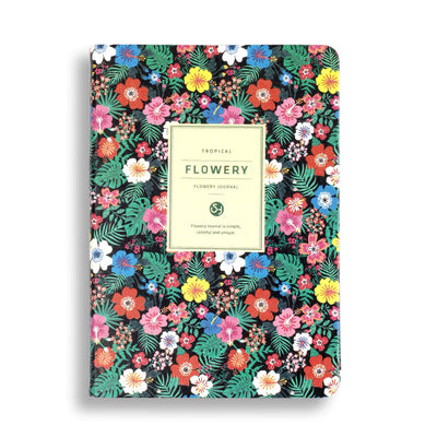 Flowery Notebook - The Spinster Librarian Shop
