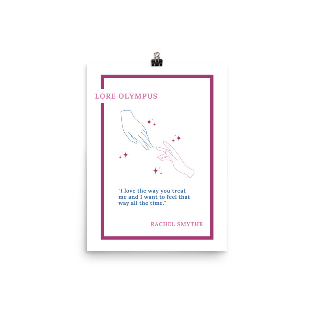Lore Olympus Poster 12" x 16" - The Spinster Librarian Shop