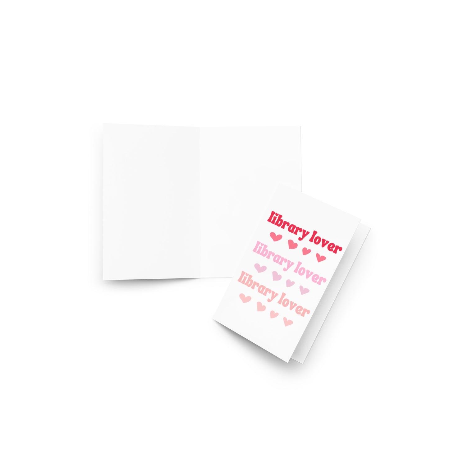 Library Lover Greeting Card - The Spinster Librarian Shop