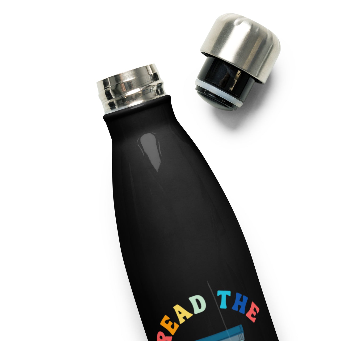 Read The Rainbow Stainless Steel Water Bottle