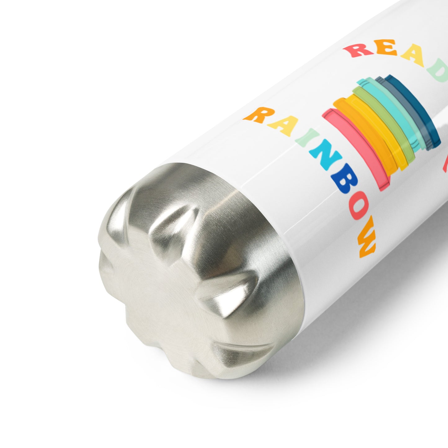 Read The Rainbow Stainless Steel Water Bottle