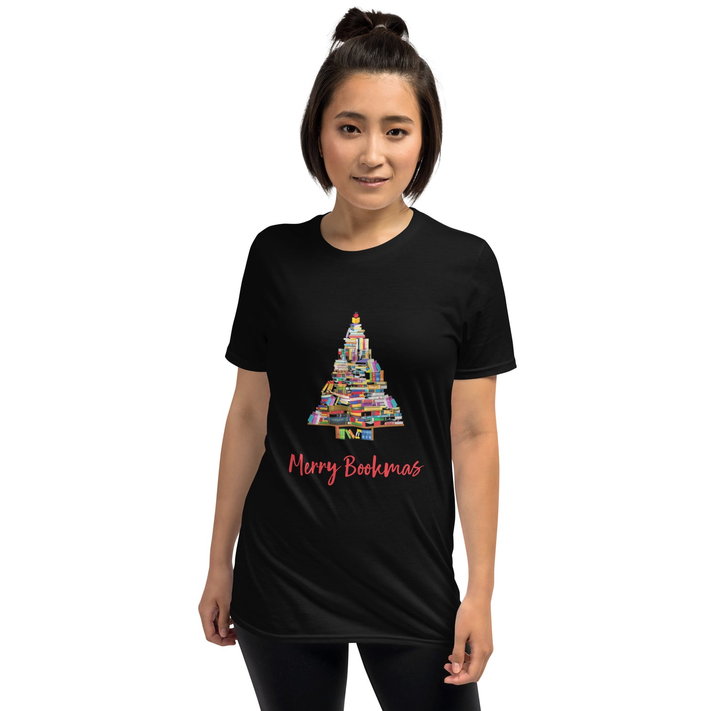 Merry Bookmas Short-Sleeve Unisex T-Shirt - The Spinster Librarian Shop