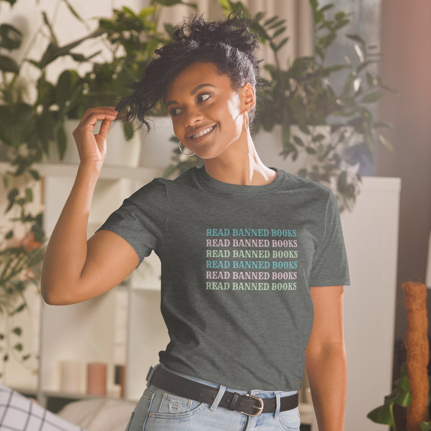 Read Banned Books Short-Sleeve Unisex T-Shirt - The Spinster Librarian Shop