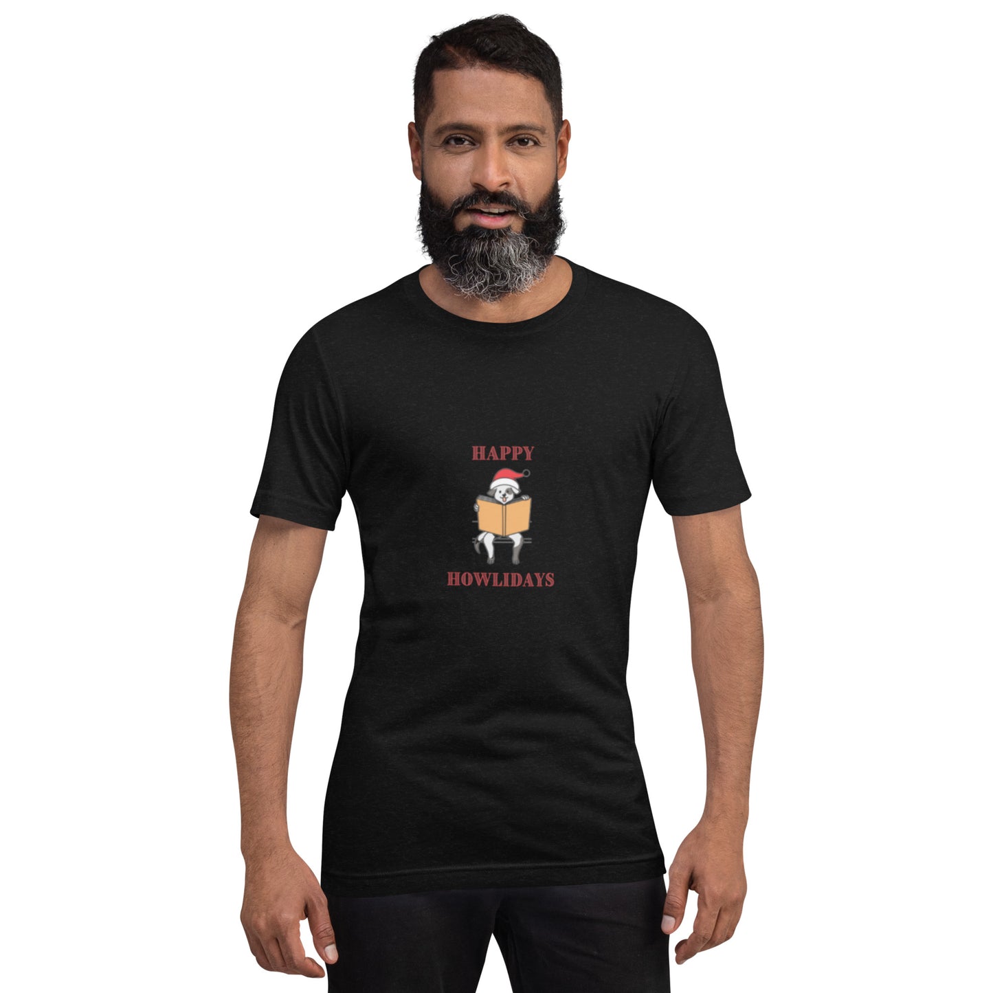 Happy Howlidays Unisex T-Shirt - The Spinster Librarian Shop