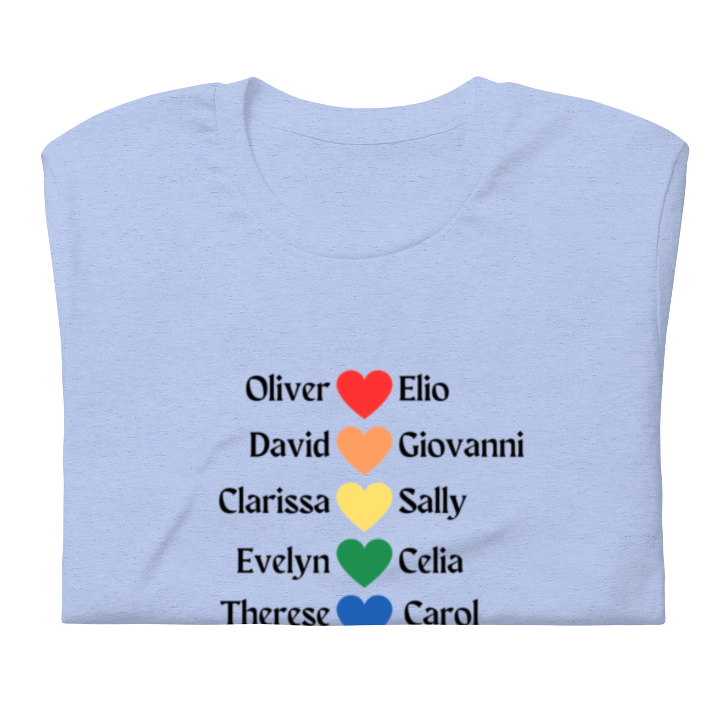 Literary Couples-LGBTQ+ Unisex T-shirt - The Spinster Librarian Shop