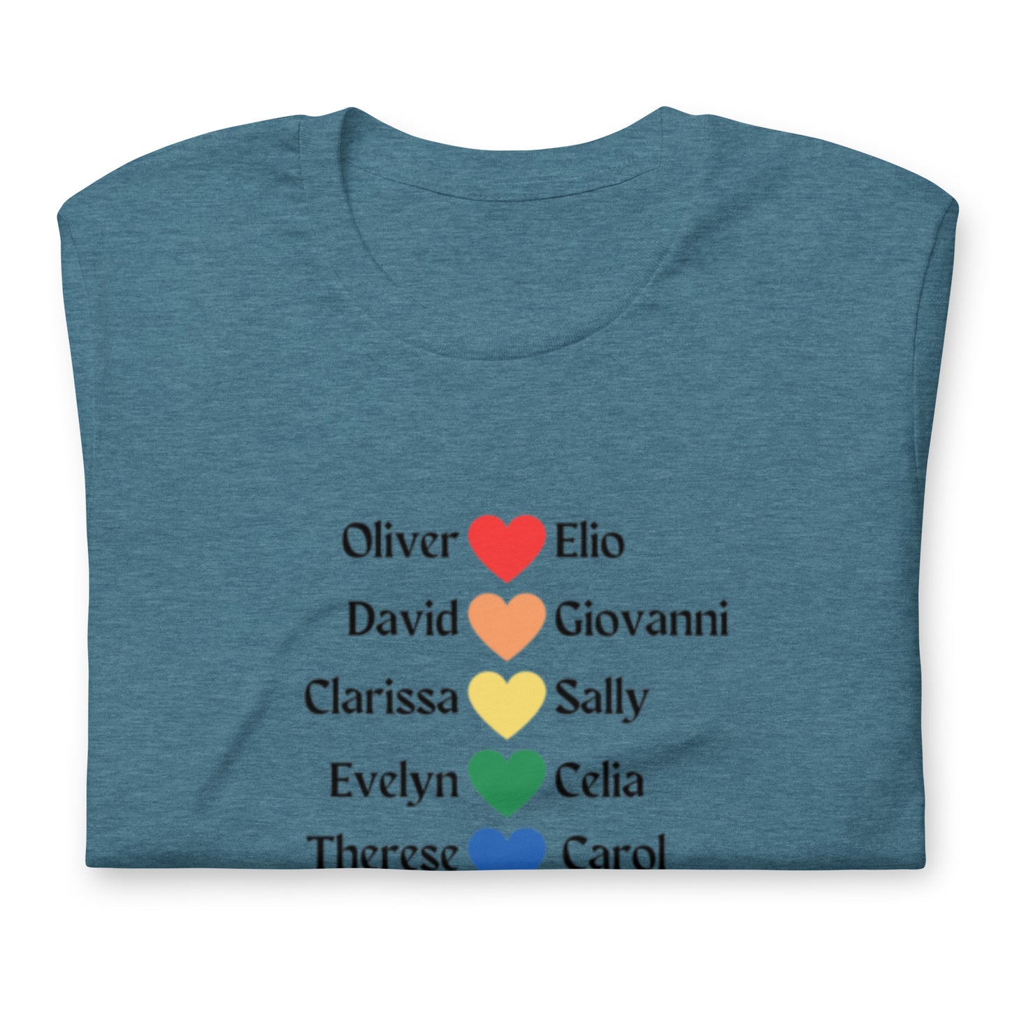 Literary Couples-LGBTQ+ Unisex T-shirt - The Spinster Librarian Shop