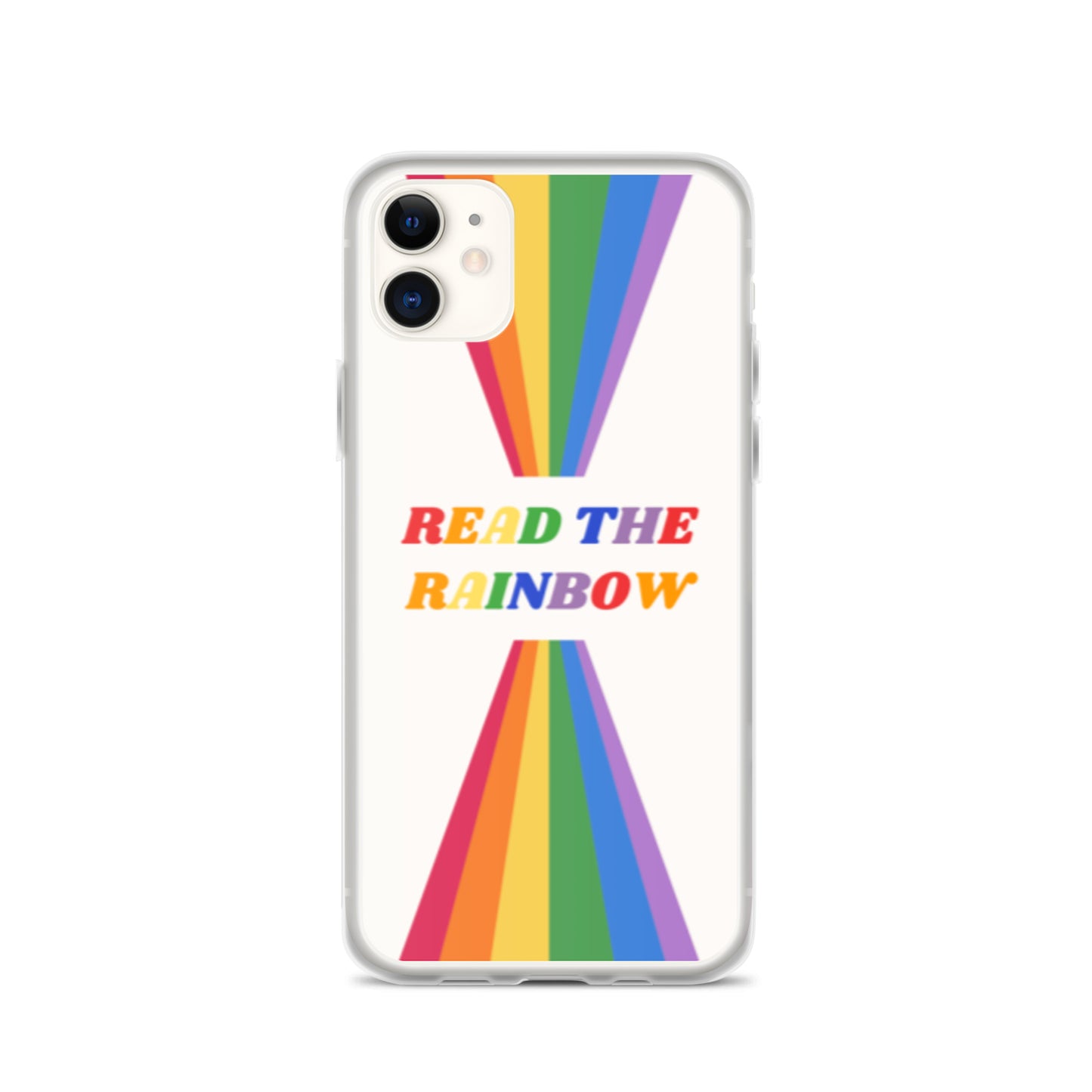 Read the Rainbow Clear Case for iPhone®