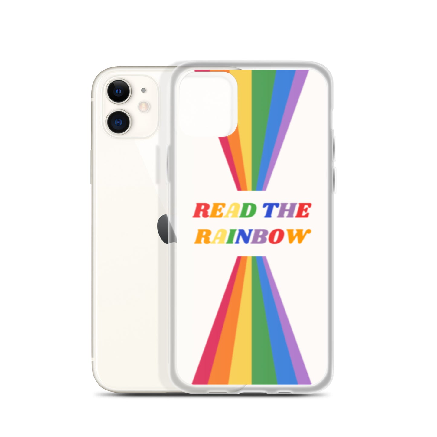 Read the Rainbow Clear Case for iPhone®