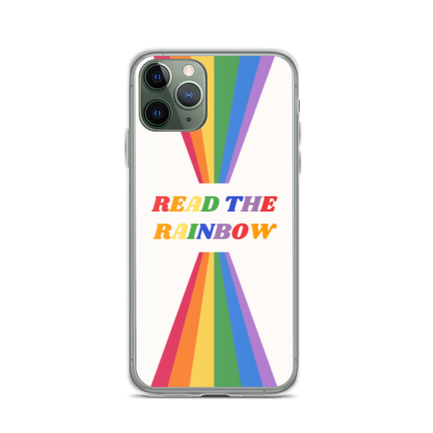 Read the Rainbow Clear Case for iPhone®